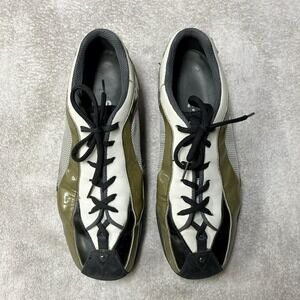 Vintage 2004 Miu Miu AW04 Sample Hybrid Sports Spike-Sole Cleat Sneakers Men 8.5